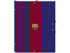 Carpeta clasificador safta folio carton forrado 12 departamentos f.c. Barcelona