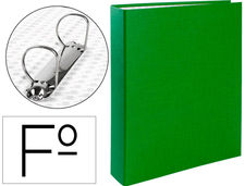 Carpeta de 2 anillas 40MM mixtas liderpapel folio carton forrado paper coat