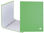 Carpeta de 4 anillas 25mm mixtas liderpapel folio cartonforrado paper coat verde - Foto 2