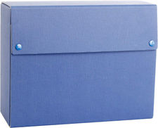 Carpeta de Lomo Fijo Fabricada en Geltex Grosor 12cm Color Azul