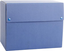 Carpeta de Lomo Fijo Fabricada en Geltex Grosor 20cm Color Azul