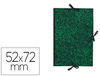 Carpeta dibujo canson classic 52X72 cm con lazos marmol verde