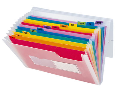 Carpeta liderpapel clasificador fuelle 42159 polipropileno a4 tte 2 huecos - Foto 3