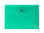 Carpeta liderpapel dossier broche 34043 polipropileno din a4 verde transparente - Foto 2