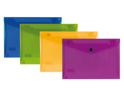 Carpeta liderpapel dossier broche polipropileno din a5 pack de 4 colores - Foto 2