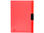 Carpeta liderpapel dossier pinza lateral polipropileno din a4 rojo translucido - Foto 3