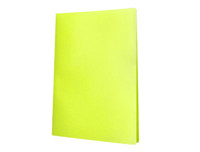 Carpeta liderpapel escaparate 80 fundas polipropileno din a4 amarillo fluor - Foto 3