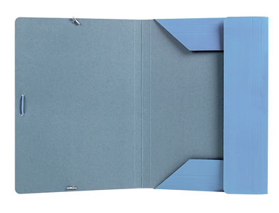 Carpeta liderpapel gomas folio 3 solapas carton plastificado colores pasteles - Foto 4