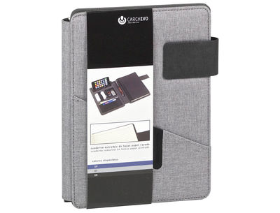 Carpeta portafolios carchivo venture din a5 con cuaderno y soporte smartphone - Foto 2