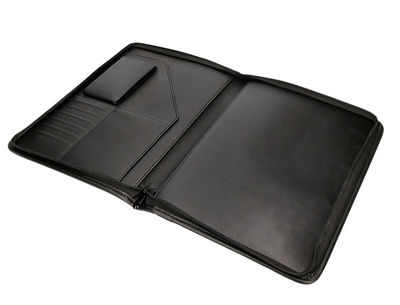 Carpeta portafolios cremallera con bolsa para movil y tarjetero color negro - Foto 4