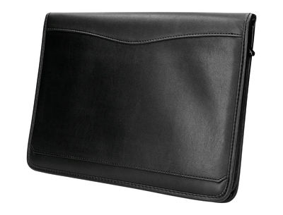 Carpeta portafolios cremallera con bolsa para movil y tarjetero color negro - Foto 2