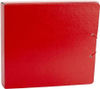 Carpeta Proyecto Cierre de Bota con Gomas Grosor 7cm Color Rojo