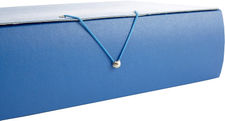 Carpeta Proyecto Cierre de Bota con Gomas Grosor 9cm Color Azul