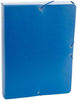 Carpeta Proyecto Gofrado Resistente con Gomas Elasticas Grosor 5cm Color Azul