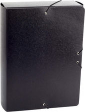 Carpeta Proyecto Gofrado Resistente con Gomas Elasticas Grosor 9cm Color Negro