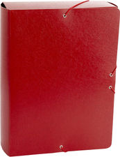 Carpeta Proyecto Gofrado Resistente con Gomas Elasticas Grosor 9cm Color Rojo