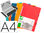 Carpeta q-connect gomas kf02174 carton simil-prespan solapas 320x243 mm colores - 1