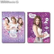 Carpeta Violetta Disney A4 (Surtido)