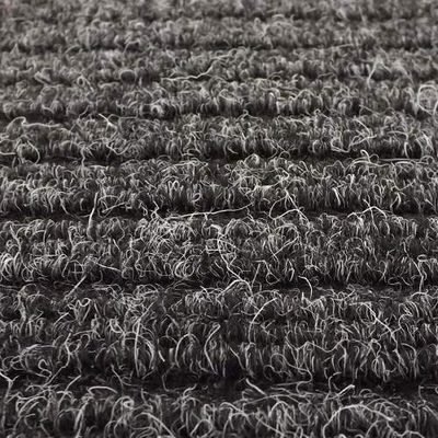 Carpete Canelado Grosso 15mm Cinza 200cm x 100cm