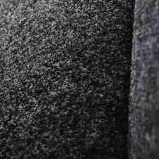 Carpete Garimpo Liso Cabelo de Nego 14mm 2 Pedaços 25x70cm