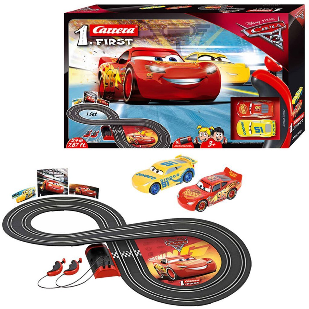 Carrera First Set De Pista Y Coches Cars 3 1 50 20063010