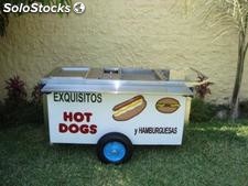 Carreta para vender hot dogs