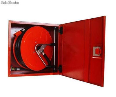 Carretel de incêndio (bia 25mm) c/ 25m de mangueira em caixa impartex
