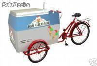 carrito bicicleta para helados