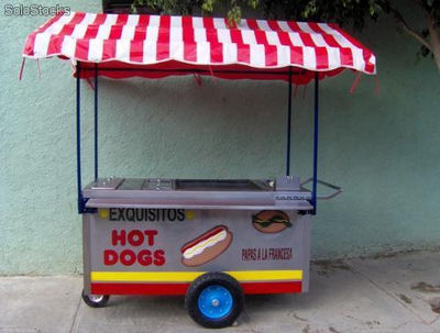 carrito para hot dog