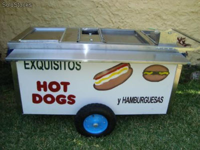 carrito para Hot dog Compacto