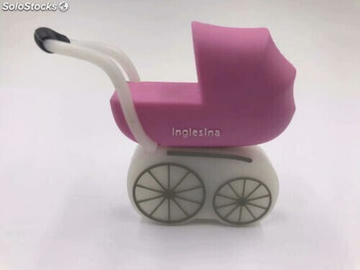 Carro de bebé en forma de memoria usb de pvc con precio de venta entero al por - Foto 3