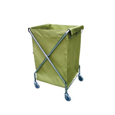 Carro de ropa Esmer plegable verde