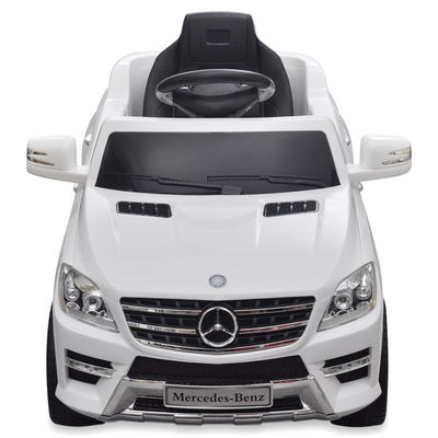 Carro eléctrico Mercedes Benz ML350 branco 6V com controlo remoto - Foto 3