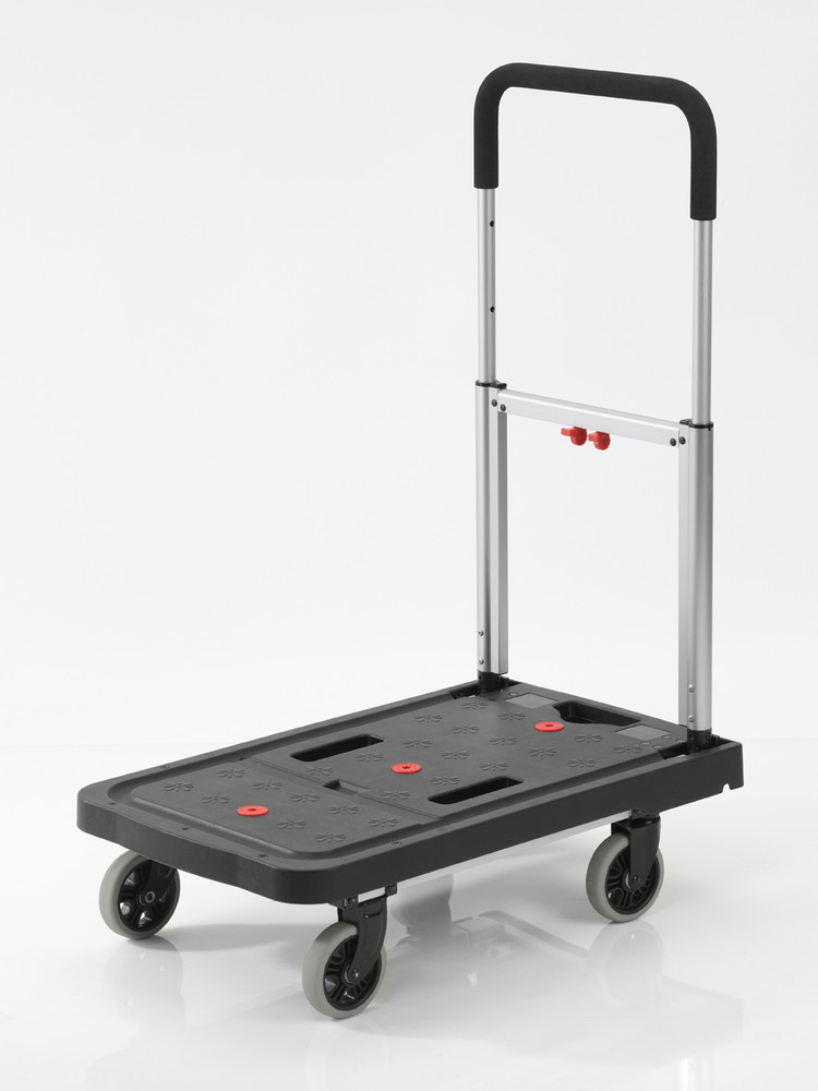 Carro plegable q-connect con ruedas carga 150 kg