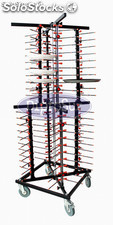 Carro Porta Platos móvil de 80 platos