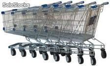 Carros de Supermercados para pequeños o Grandes Comercios y Almacenes - Foto 2