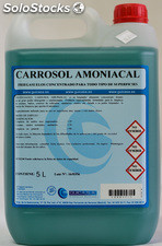 Carrosol Amoniacal. Limpiador amoniacal concentrado