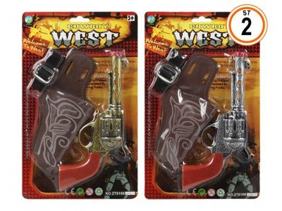 Cart. Pistolas oeste 30 cm 1 st.