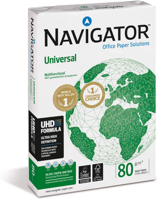 Carta bianca Navigator Universal A4 80 g/mq