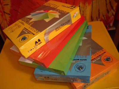 carta per fotocopie A4 colorata diversi colori