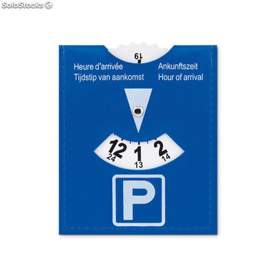 Carte de stationnement en PVC. bleu MIMO9514-04