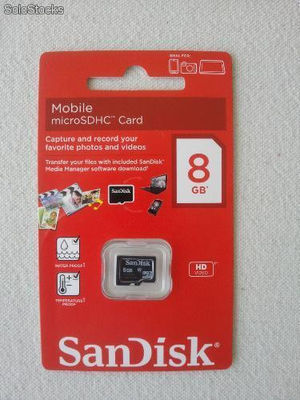 Carte Micro sdhc 8 go