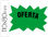 Cartel cartulina etiquetas marcaprecios verde fluorescente 110x80 mm -bolsa de - 1