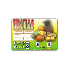 Cartel cubain des fruits