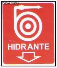 Cartel señalizacion hidrantes