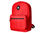 Cartera antartik mochila con asa y bolsillo frontal concremallera color rojo - Foto 2