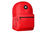 Cartera antartik mochila con asa y bolsillo frontal concremallera color rojo - Foto 3