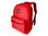 Cartera antartik mochila con asa y bolsillo frontal concremallera color rojo - Foto 4