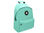 Cartera antartik mochila con asa y bolsillos con cremallera color verde menta - Foto 3
