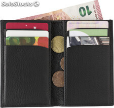 Cartera billetera de piel con protección RFID